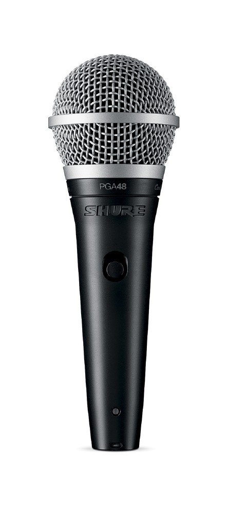 Shure PGA48 Cardioid Dynamic Vocal Microphone (15' XLR-1/4")