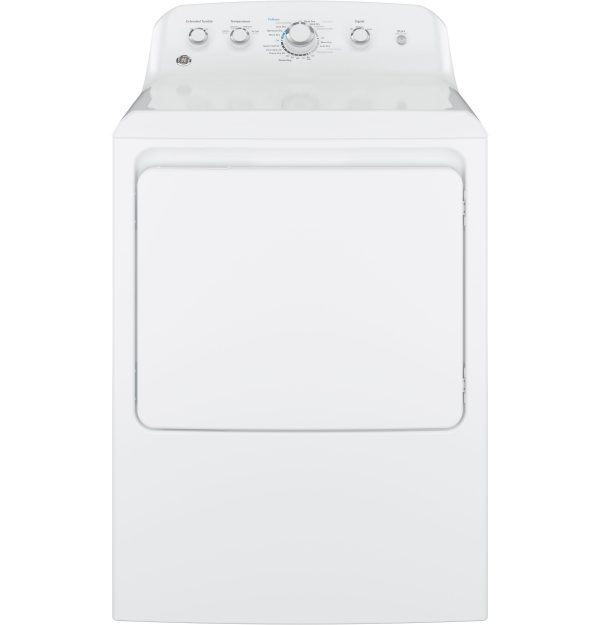 GE  GTD42GASJWW  7.2 cu. ft. 120 Volt White Gas Vented Dryer
