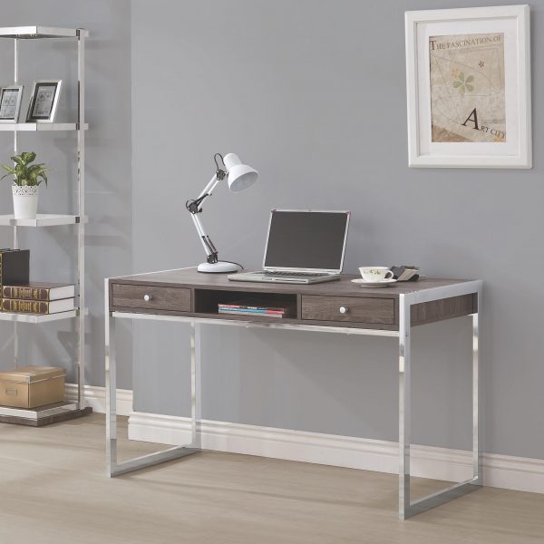 Coaster 801221 Contemporary Computer Desk with 3 Drawers