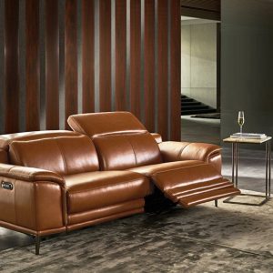 HTL MUSE Power Reclining Genuine Leather Sofa - MU-B5020-2.5S2UA