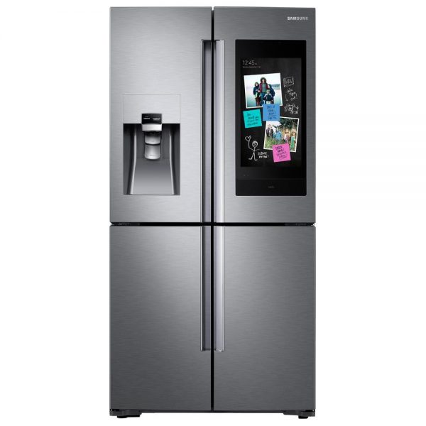 Samsung RF28N9780SR 27.9 cu. ft. Family Hub 4-Door French Door Smart Refrigerator in Stainless Steel with FlexZone