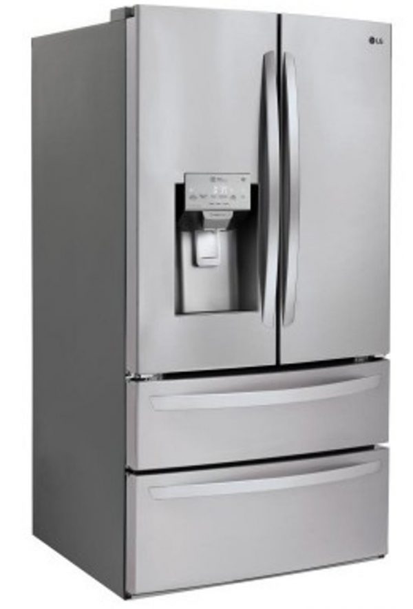 LG LMXS28626S  27.8 cu. ft. 4 Door French Door Smart Refrigerator with 2 Freezer Drawers and Wi-Fi Enabled in Stainless Steel