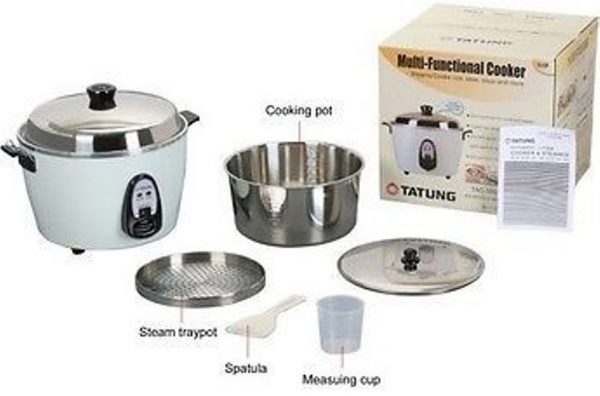 Tatung 10 Cups Rice  Cooker/Steamer (Available Champagne or white color)