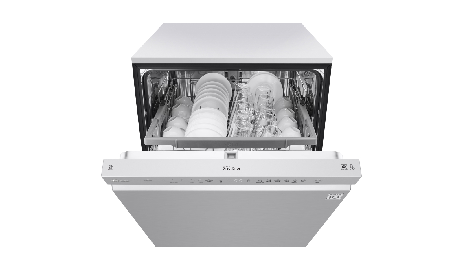 LG LDF5545SS Front Control Dishwasher with QuadWash™ and EasyRack™ Plus Superco Appliances