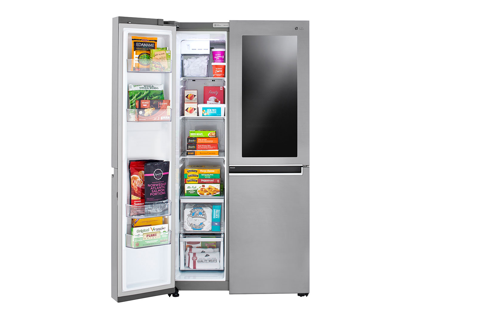 LG LRSES2706V 27 cu. ft. SideBySide InstaView™ DoorinDoor® Refrigerator Superco Appliances