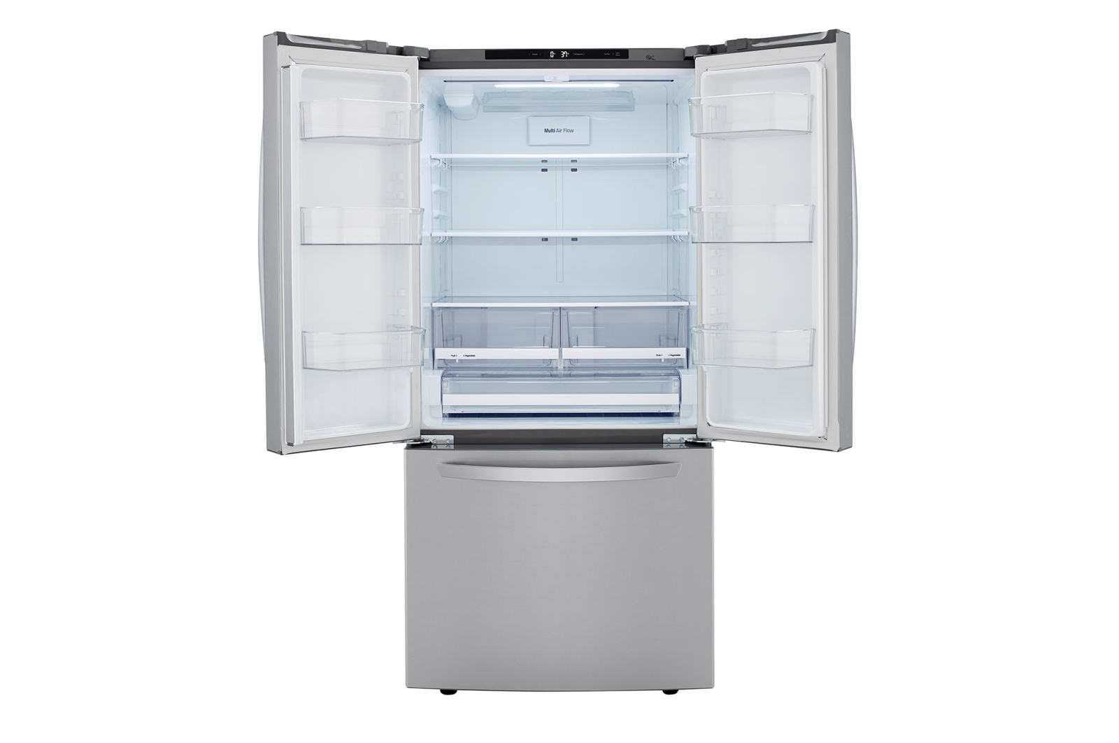 LG 33 in. W 25 cu. ft. French Door Refrigerator with Filtered Ice in