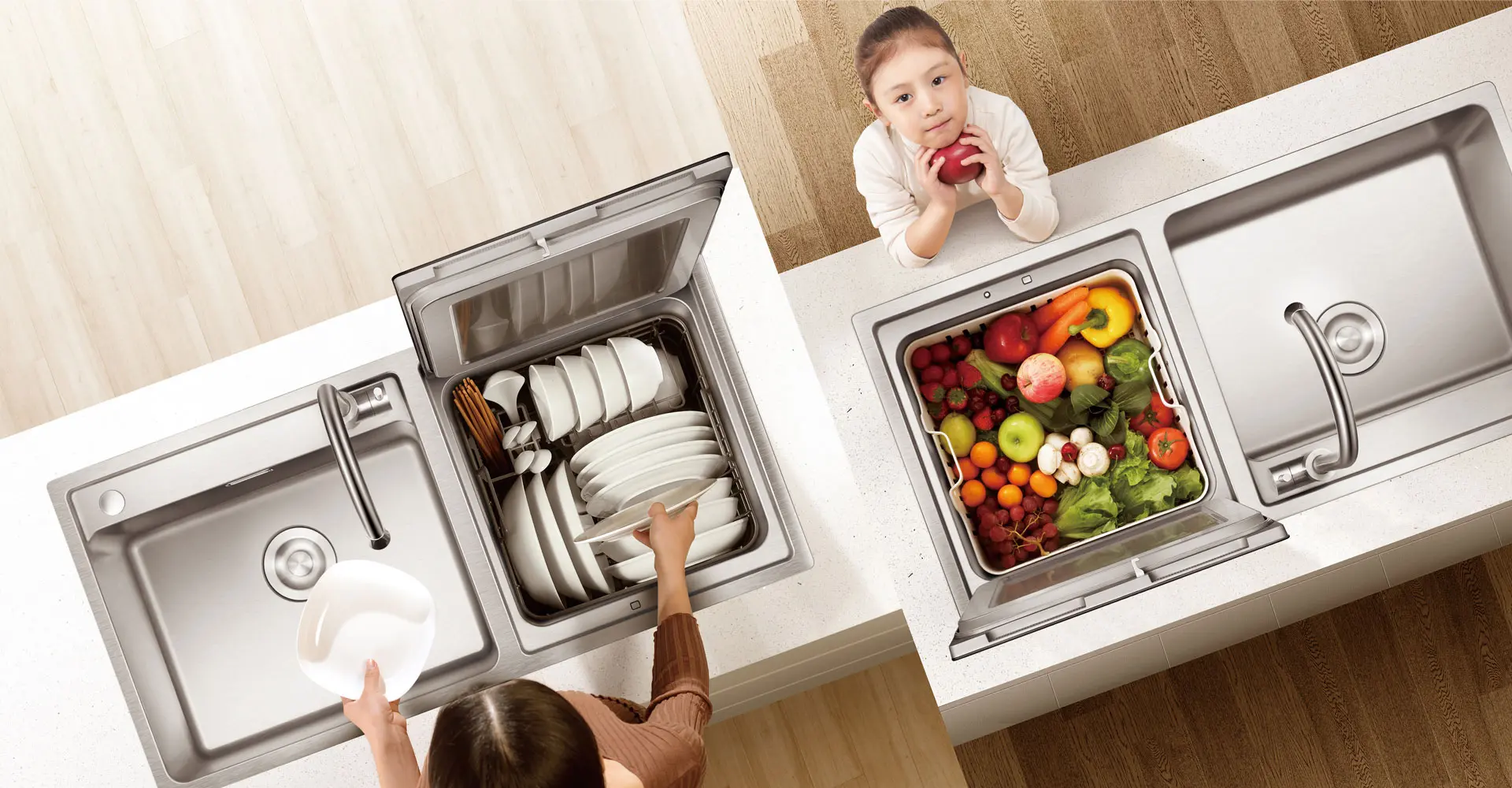 Fotile Sink Dishwasher Features and Benefits - ACo