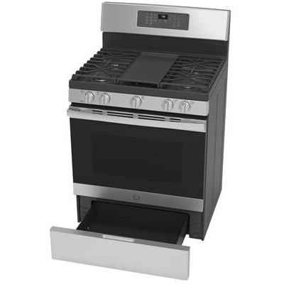 GE - JGB735EPES - GE® 30 Free-Standing Gas Convection Range with No  Preheat Air Fry-JGB735EPES