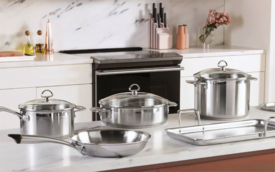 Free Cookware Set with Cafe Smart Induction Range