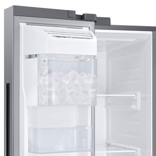 Samsung RS23A500ASR 23 cu. ft. Smart Counter Depth Side-by-Side Refrigerator in Stainless Steel