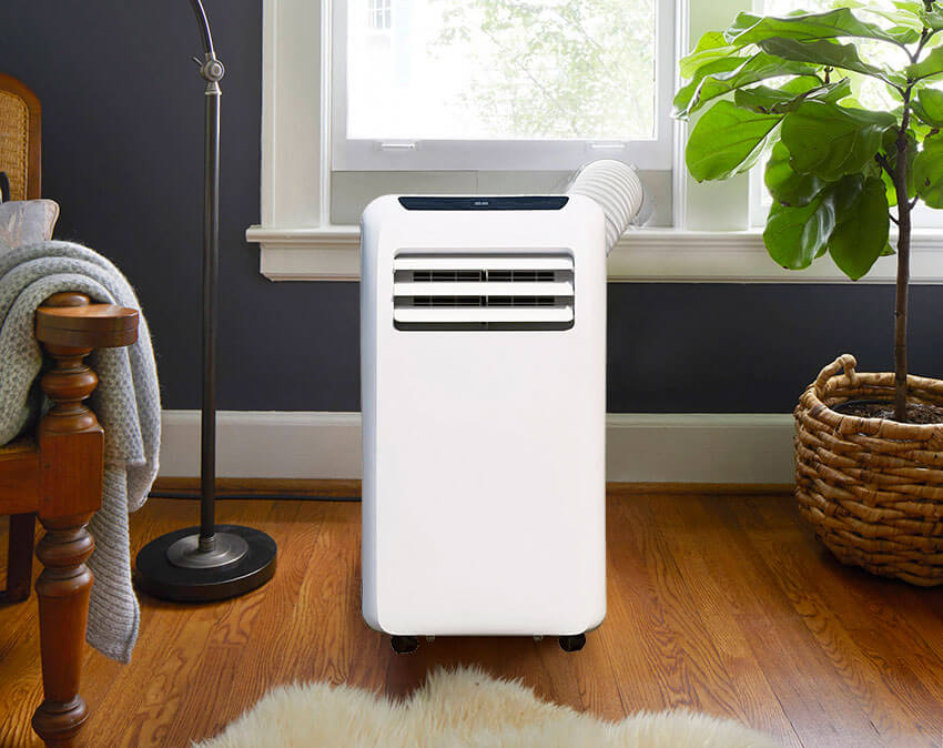 Portable Air Conditioner installed