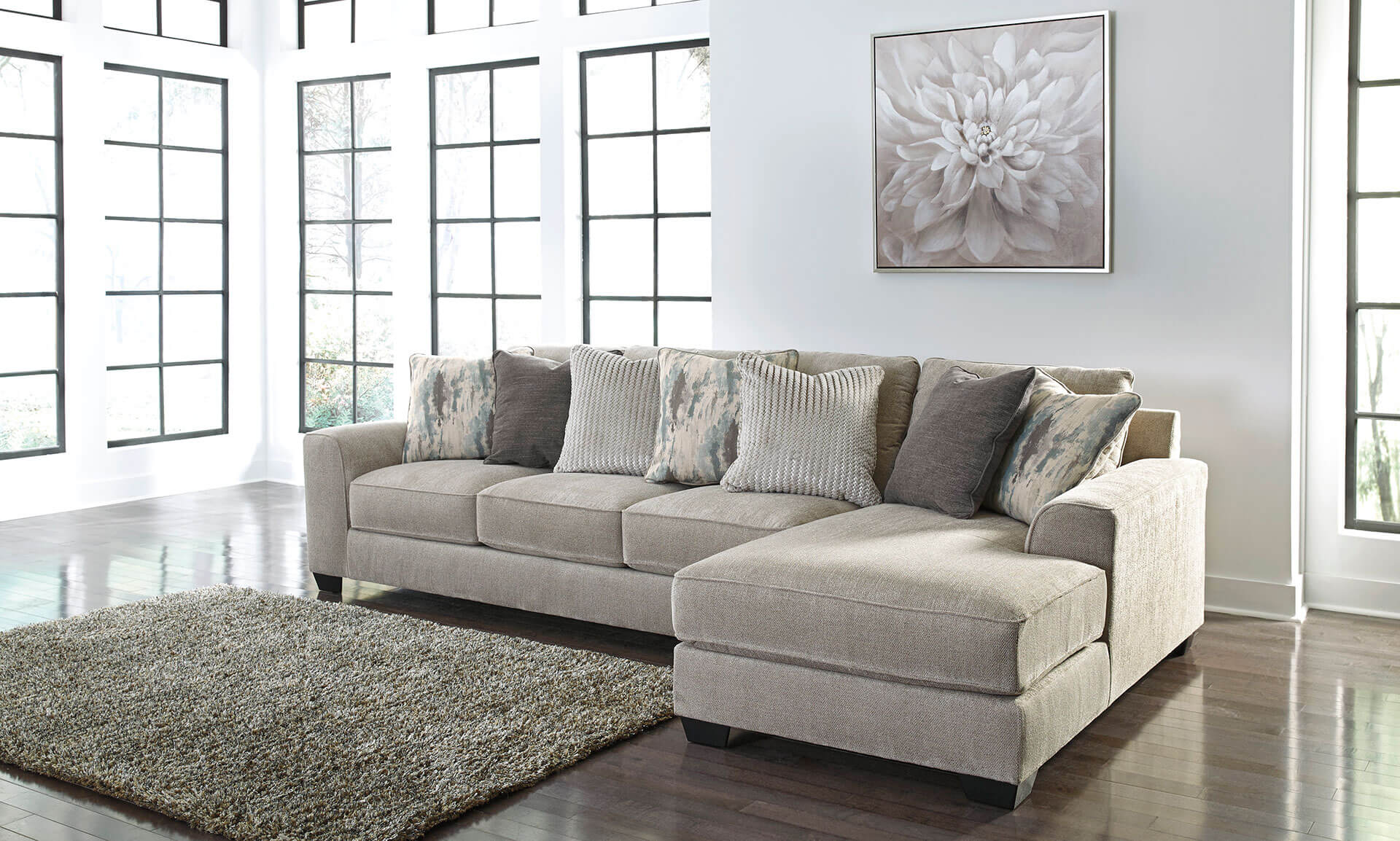 Ashley 39504S13 Ardsley 2-Piece Sectional with Chaise