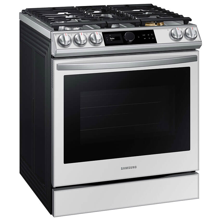 Samsung Bespoke Smart Slidein Gas Range 6.0 cu. ft. with Smart Dial