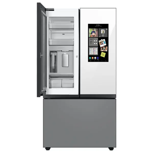 Samsung Bespoke Family Hub 24 cu. ft. Counter Depth 3-Door French Door  Refrigerator - RF24BB6900 - Superco Appliances, Furniture & Home Design