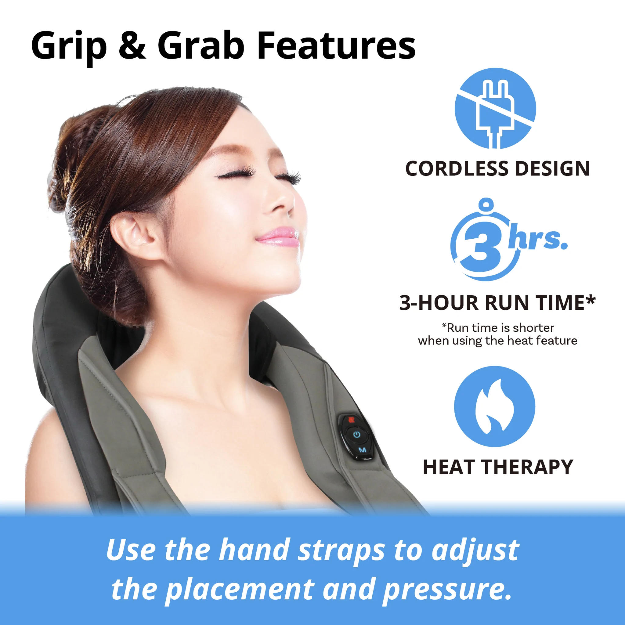 Daiwa Felicity Grip & Grab Cordless Neck & Shoulder Massager USJ