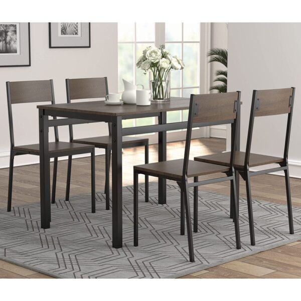 Coaster 150505 5-PC Dining Set in Ark Brown