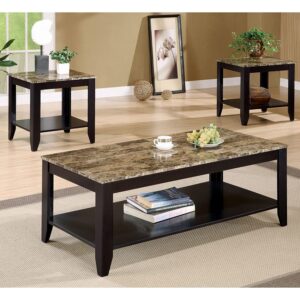 Coaster 700155 3-PC Occasional Table Set