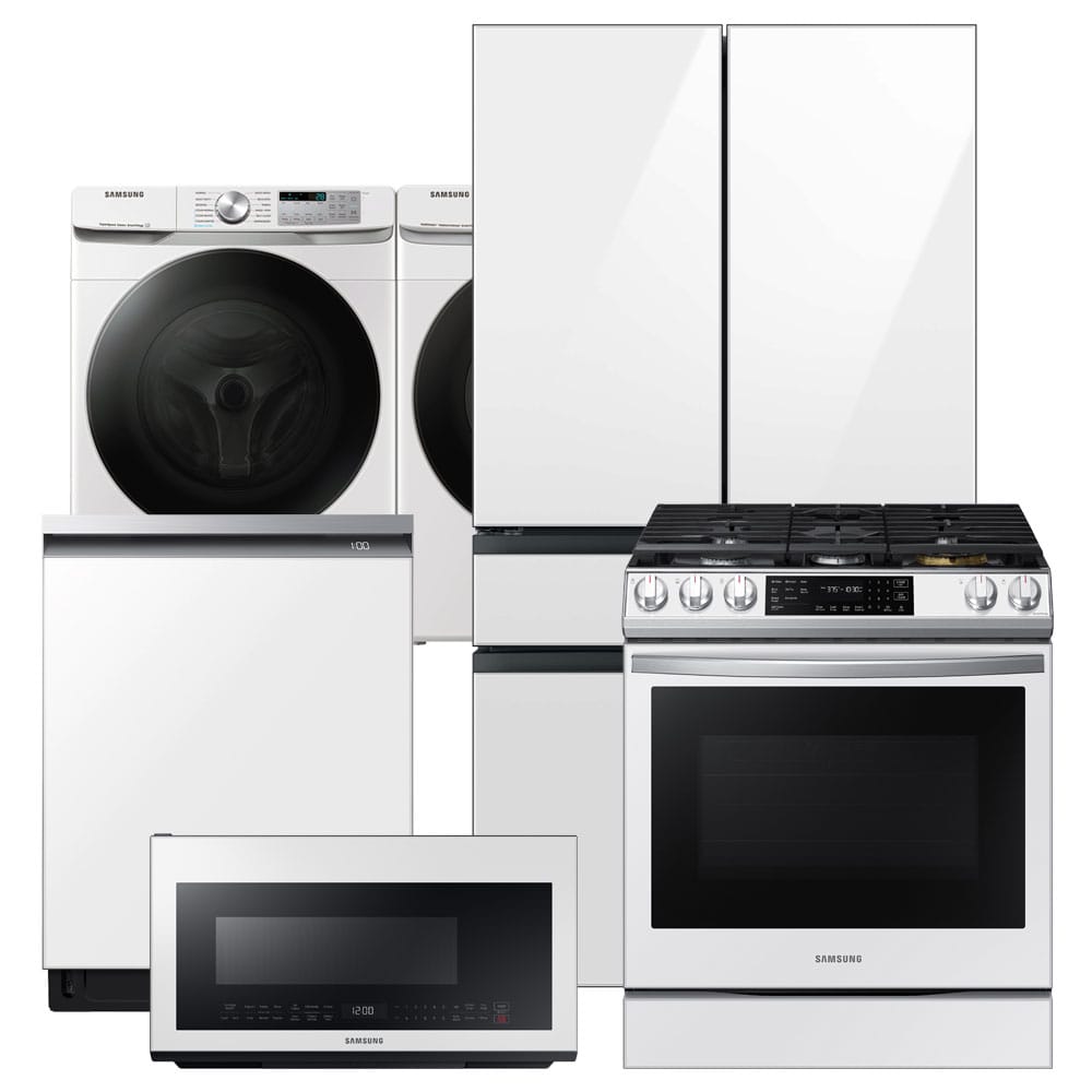 LG Ultra Large Capacity Front Load Washer & Smart Gas Dryer - White -  Superco Appliances, Furniture & Home Design