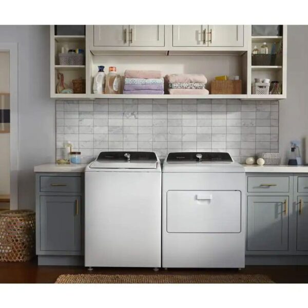 Whirlpool WTW5010LW 4.6 Cu. Ft. Top Load Impeller Washer with Built-in Faucet