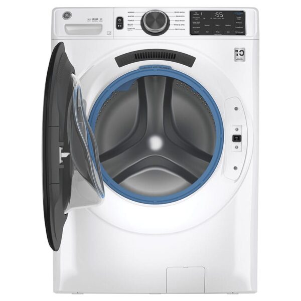 GE GFW550SSNWW Smart Front Load Washer & GFD55GSSNWW Smart Gas Dryer