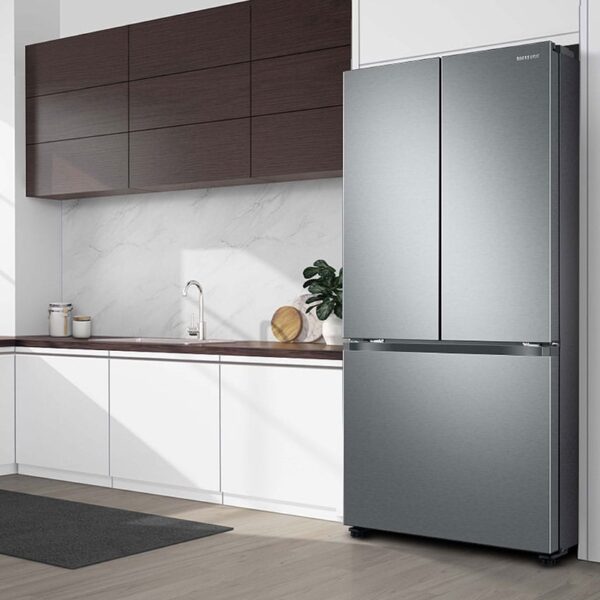 Samsung RF25C5151SR 25 cu. ft. 33" 3-Door French Door Refrigerator with Dual Auto Ice Maker in Stainless Steel