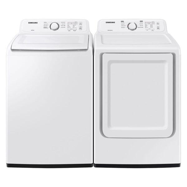 Samsung WA40A3005AW washer and DVG41A3000W gas dryer