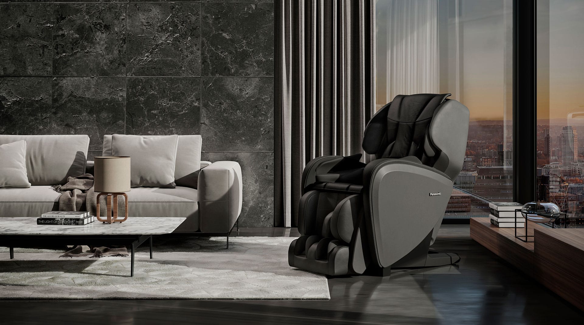 Panasonic MAF1 Zero Gravity Compact Full Body Massage Chair