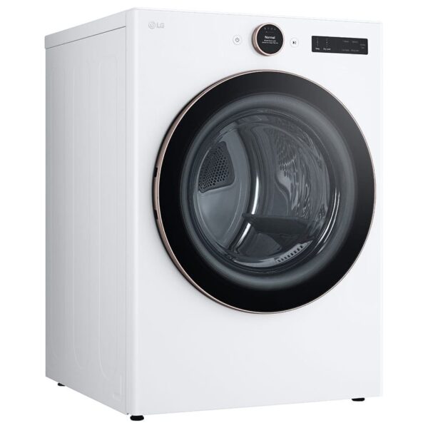 LG DLGX6501W 7.4 cu. ft. Smart Front Load Gas Dryer with AI Sensor Dry & TurboSteam™ Technology