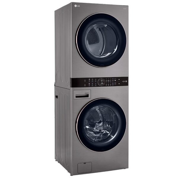 LG WKE100HVA Single Unit Front Load WashTower™ with Center Control™ 4.5 cu. ft. Washer and 7.4 cu. ft. Dryer