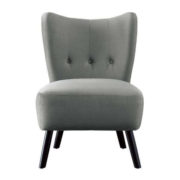 Homelegance 1166GY-1 Imani Collection Accent Chair in Gray