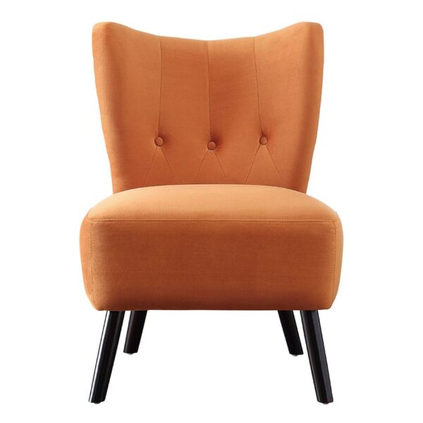 Homelegance 1166RN-1 Imani Collection Accent Chair in Orange