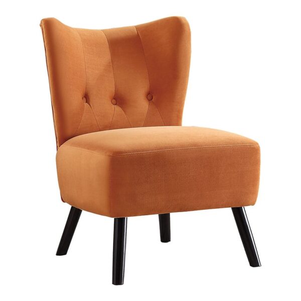 Homelegance 1166RN-1 Imani Collection Accent Chair in Orange