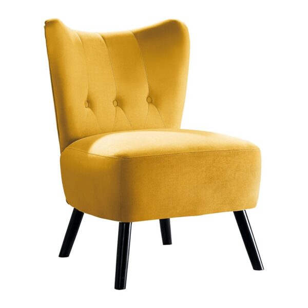 Homelegance 1166YW-1 Imani Collection Accent Chair in Yellow