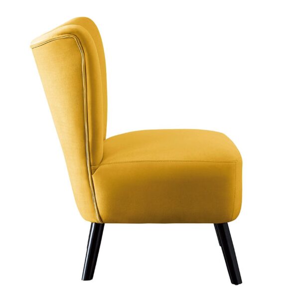 Homelegance 1166YW-1 Imani Collection Accent Chair in Yellow