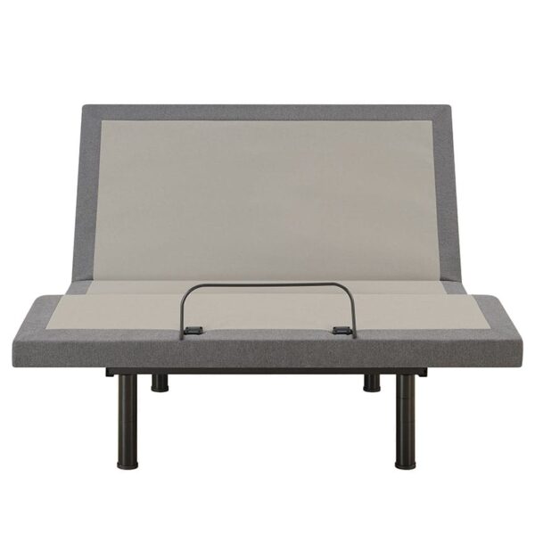 Coaster 350132 Negan Adjustable Bed Base in Grey and Black