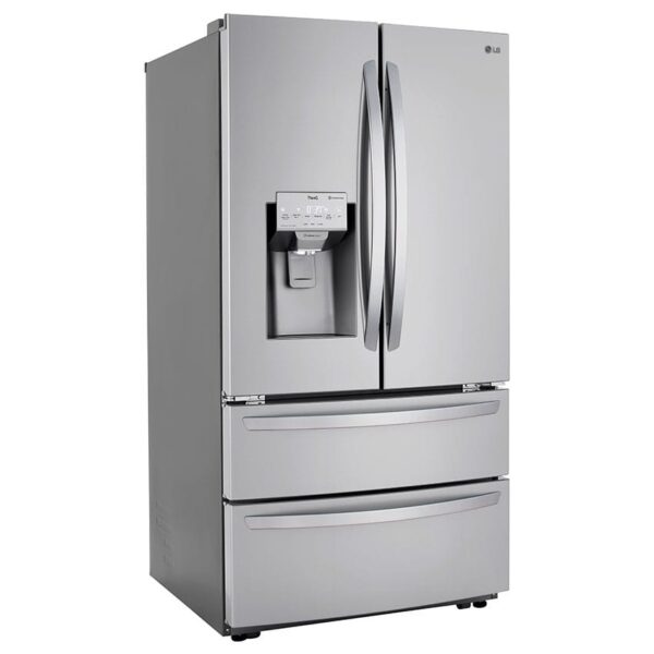 LG LMXC22626S 22 cu. ft. Smart Counter Depth Double Freezer Refrigerator