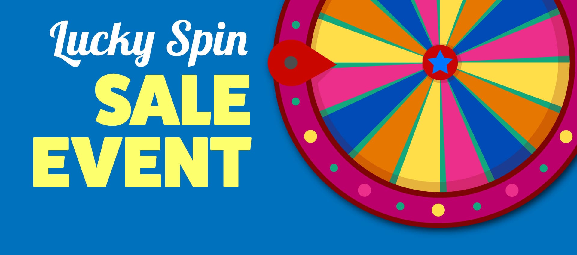 Lucky Spin Sale Event