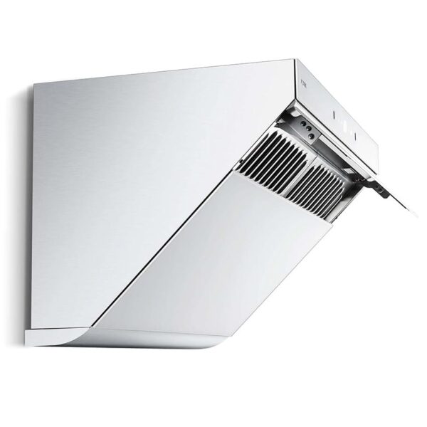 Fotile JQG7505-W Prestige Series Slant Vent Range Hood in White Glass