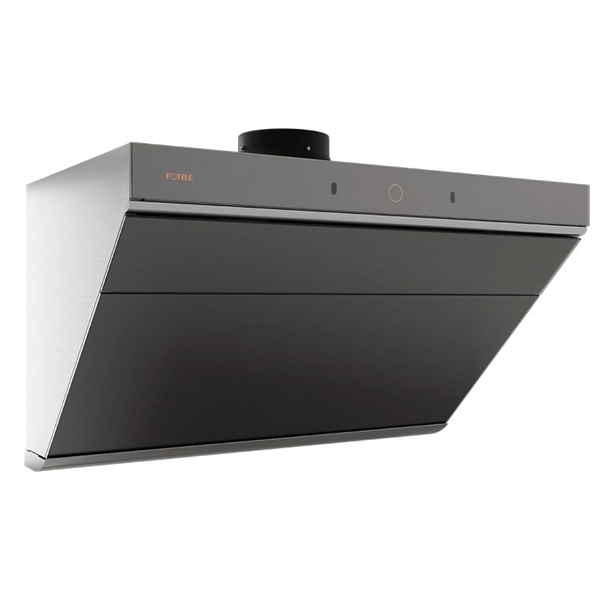 Fotile JQG7407-Y Moonshadow Grey Slant Vent Range Hood