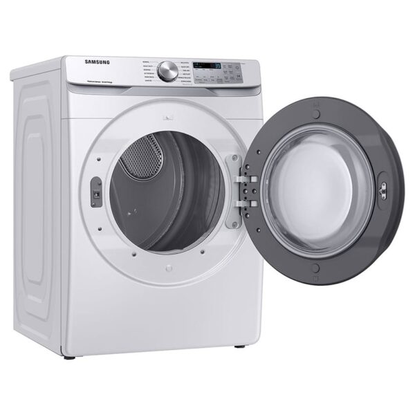 Samsung DVG51CG8000W 7.5 cu. ft. Smart Gas Dryer with Sensor Dry