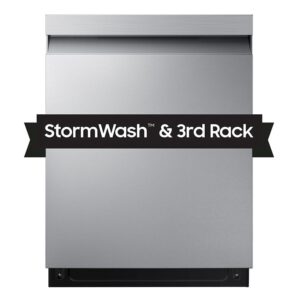 Samsung DW80CG5450SR AutoRelease Smart 46dBA Dishwasher with StormWash™ in Stainless Steel