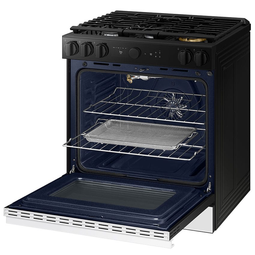 Samsung NSG6DB850012 Bespoke 6.0 cu. ft. Smart Slide-In Gas Range with Air Sous Vide & Air Fry