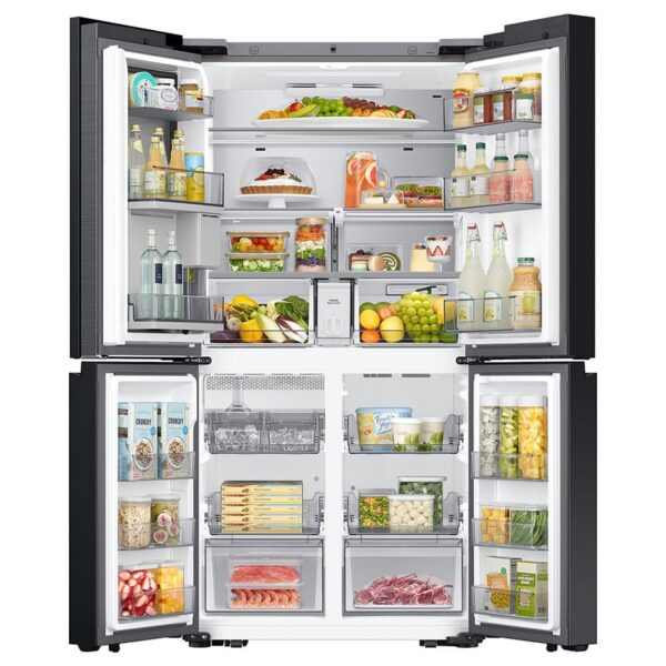 Samsung RF23DB9900QD Bespoke Counter Depth 4-Door Flex™ Refrigerator (23 cu. ft.) with AI Family Hub™+