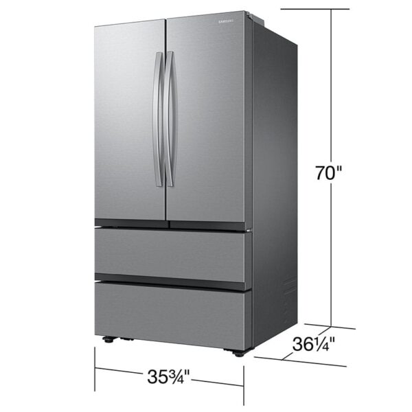 Samsung RF31CG7200SR 31 cu. ft. Mega Capacity 4-Door French Door Refrigerator with Dual Auto Ice Maker