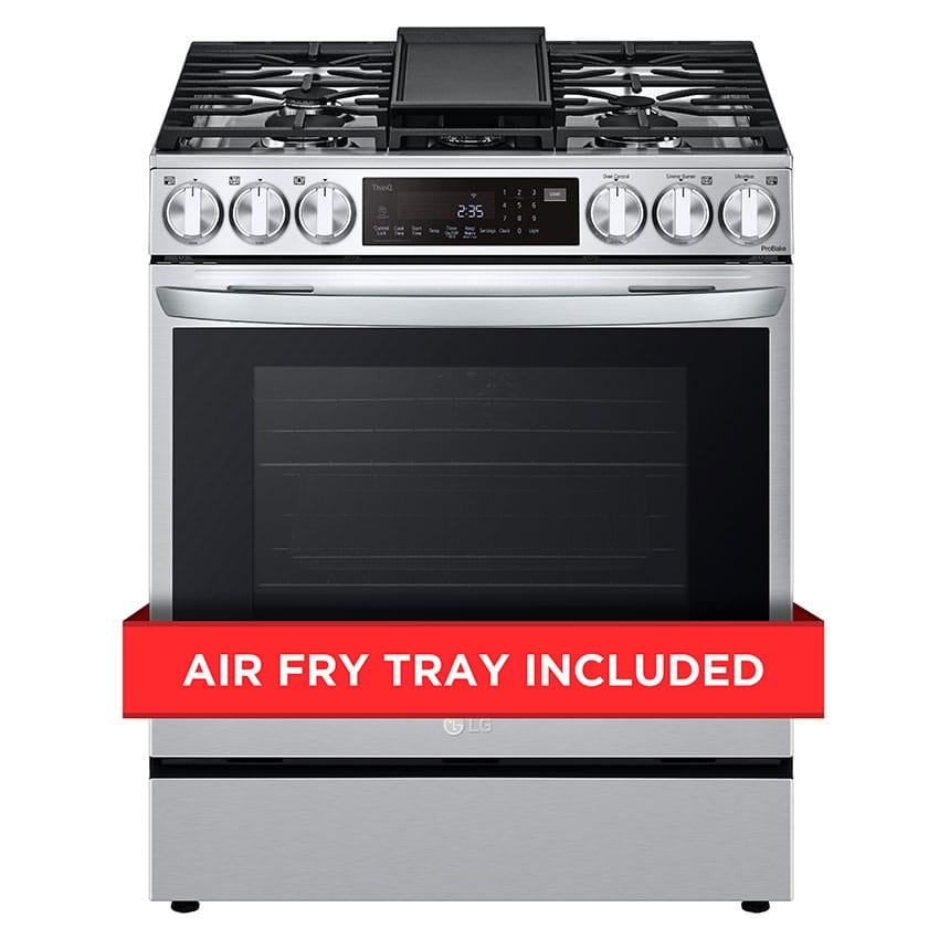 LG LSGL6335F Smart Slide-In Gas Range with Air Fry