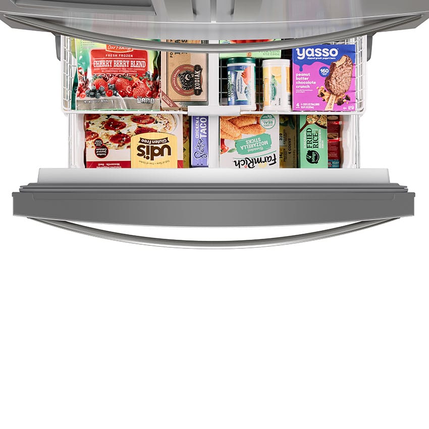 Whirlpool WRMF3636RZ 36-Inch Wide French Door Bottom Mount Refrigerator